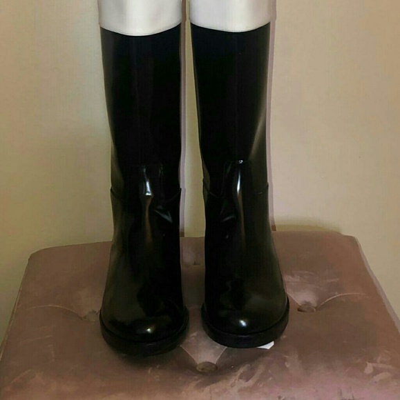 Blanche Color-Block Leather Boot - Picture 3 of 4